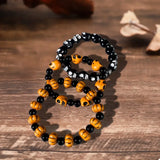 3 Piece Halloween Beaded Bracelet
