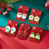 Christmas Acrylic Dangle Earrings