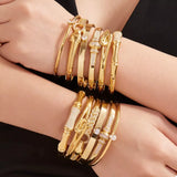 18K Gold-Plated Zircon Bracelet