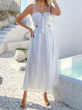 Devine Tie Back Cami Midi Dress
