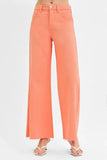 RISEN Full Size Tummy Control High Rise Wide Leg Palazzo Jeans Plus Size