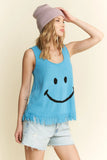 Jade By Jane Smiley Fringe Tank Top
