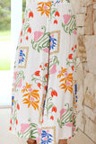 Printed Square Neck Top and Pants Set