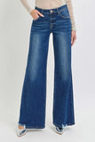 RISEN Full Size Mid Rise Wide Jeans Plus Size