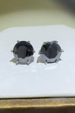 4 Carat Moissanite 925 Sterling Silver Stud Earrings