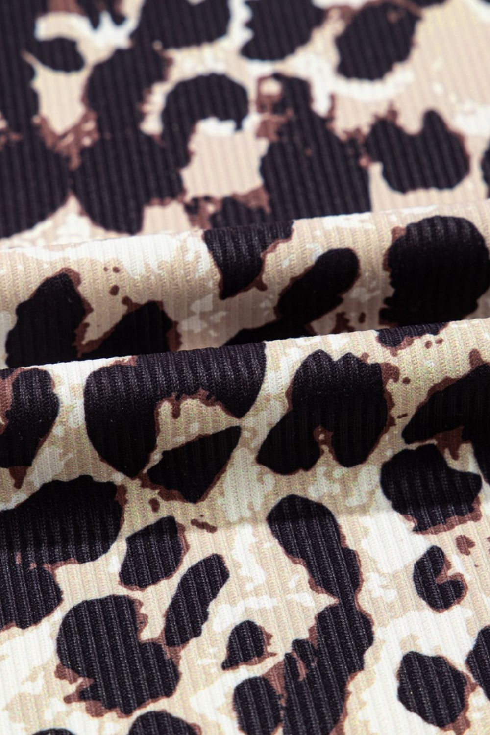 Leopard Sleeveless Bodysuit