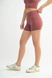 MONO B Venice Cloud Light Contour Biker Shorts