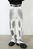 Men's Contrast Loose Jeans