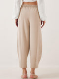 Full Size Drawtising Cropped Jogger Pants Plus Size