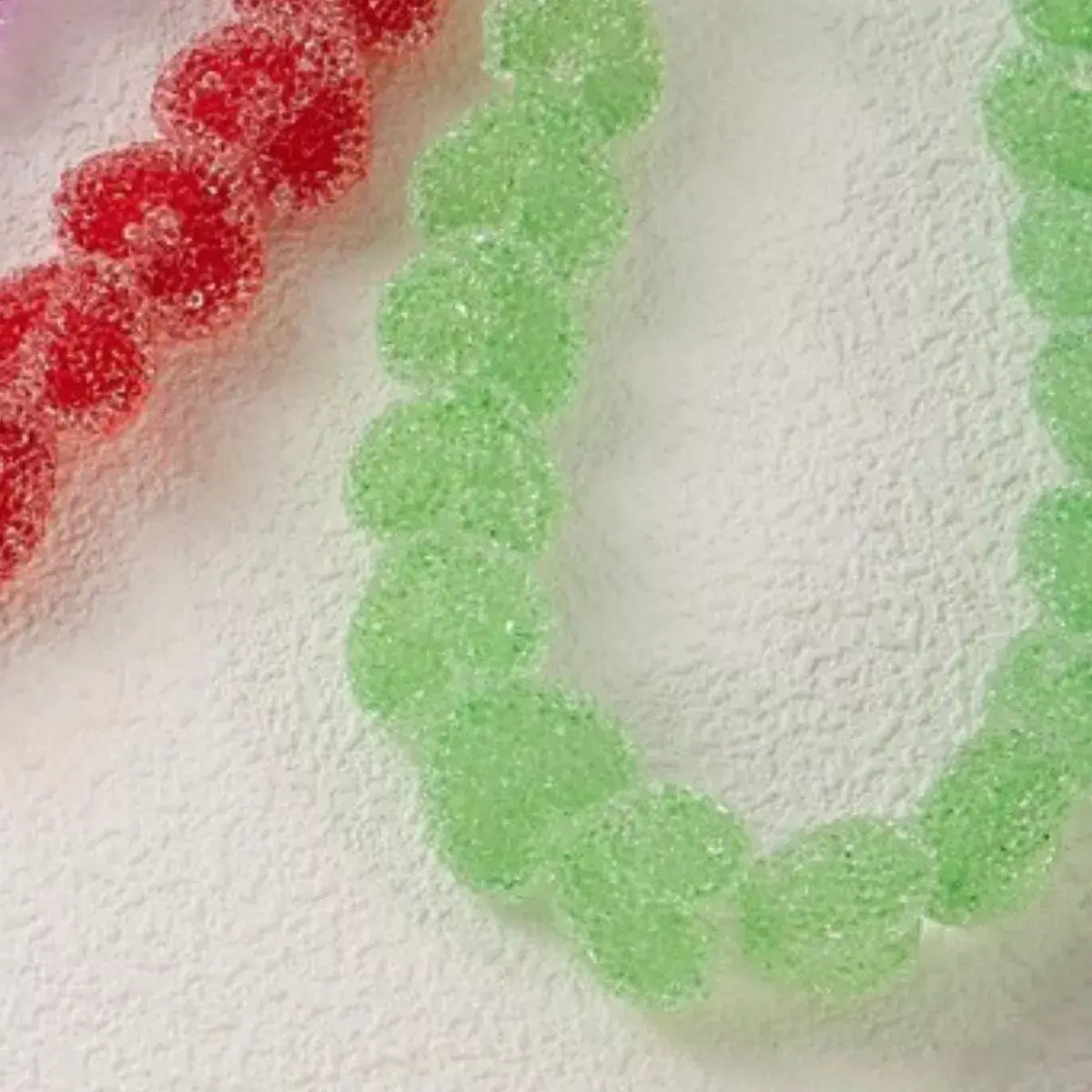 Colorful Resin Heart Necklace - Elegant Jewelry