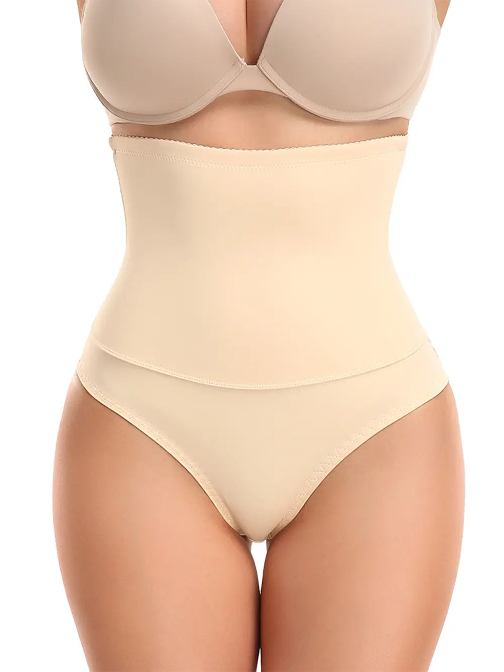 Woman wearing Lace Detail Shaping Shorts, full size run, moderate stretch, 90% polyester, 10% elastane, opaque, machine washable.