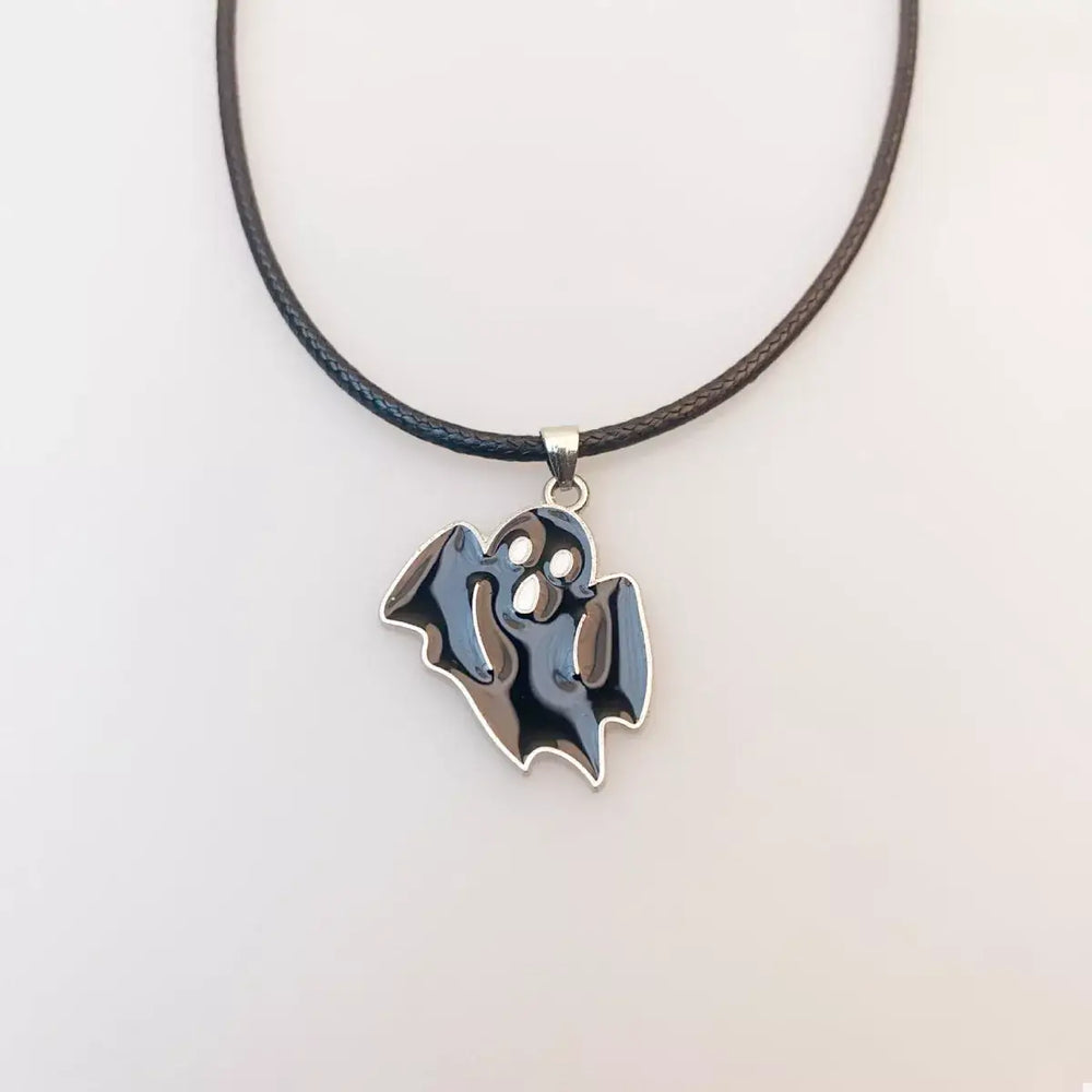 Halloween Ghost Pendant Necklace