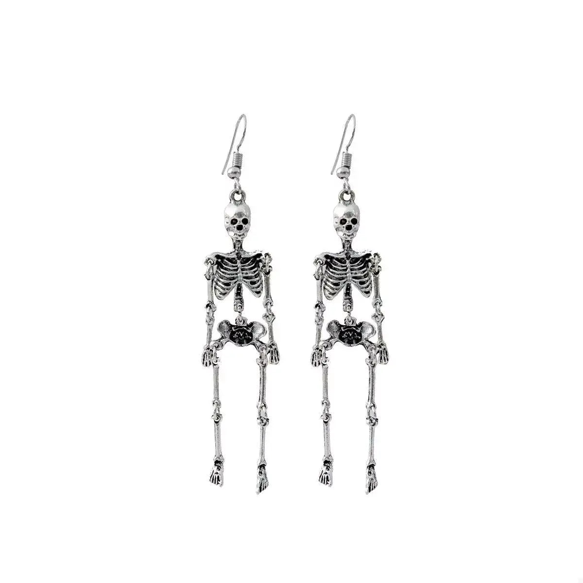 Halloween Skeleton Dangle Earrings