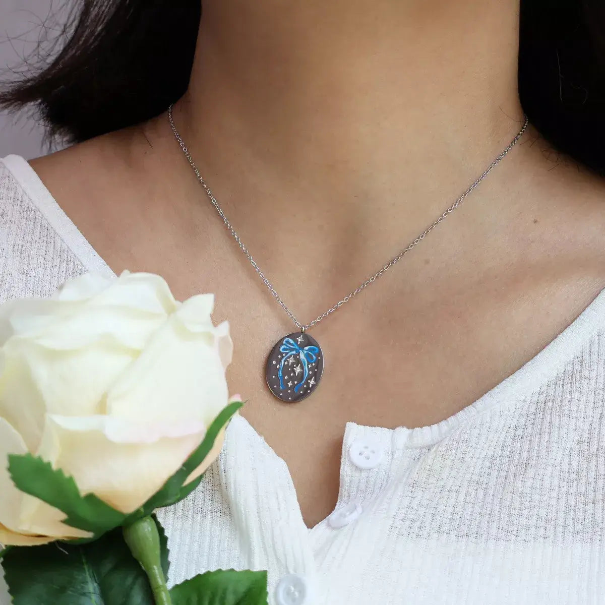 Stainless Steel Pendant Necklace