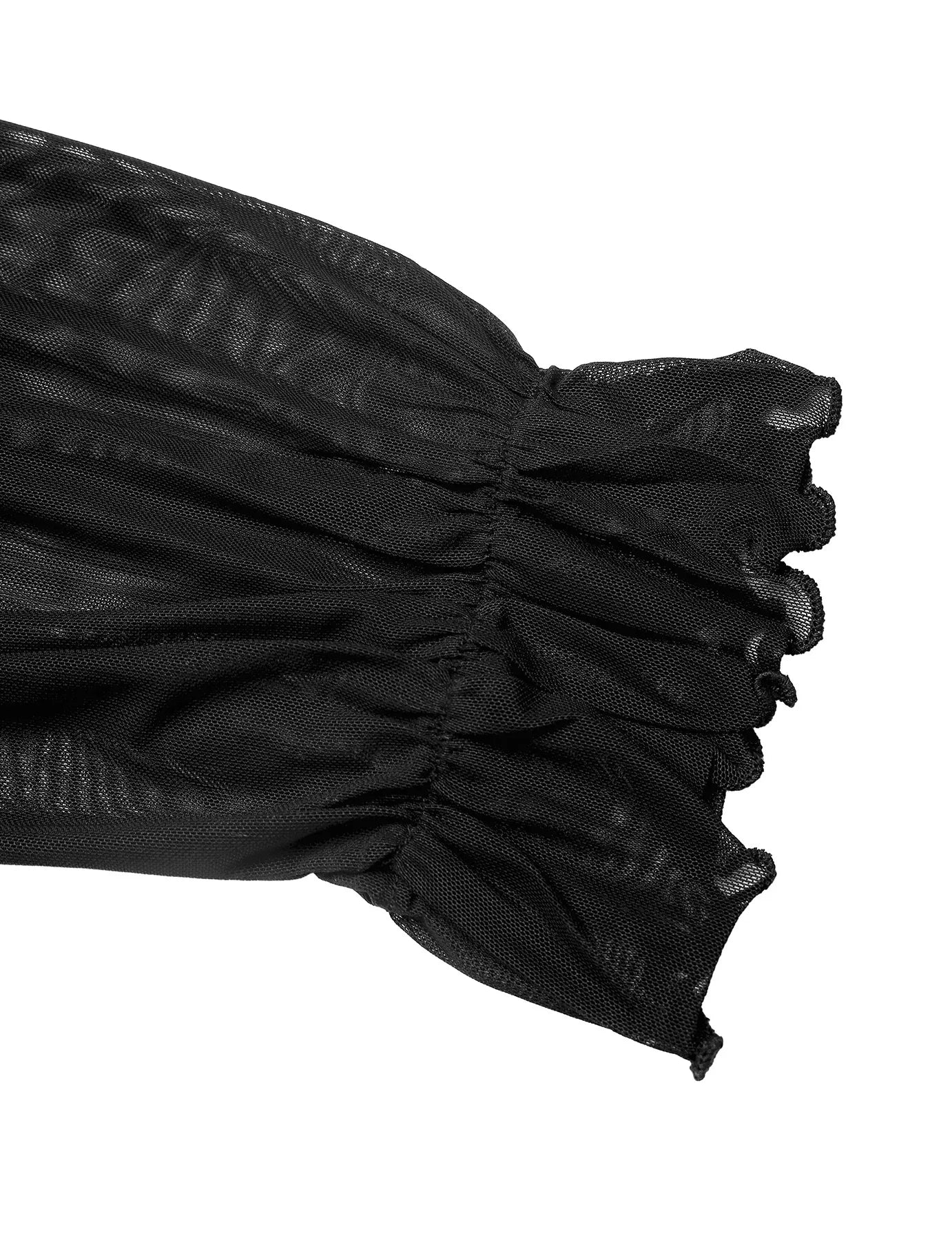 Cold Shoulder Flounce Sleeve Bodysuit