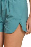 Zenana Windbreaker Smocked Waistband Running Shorts