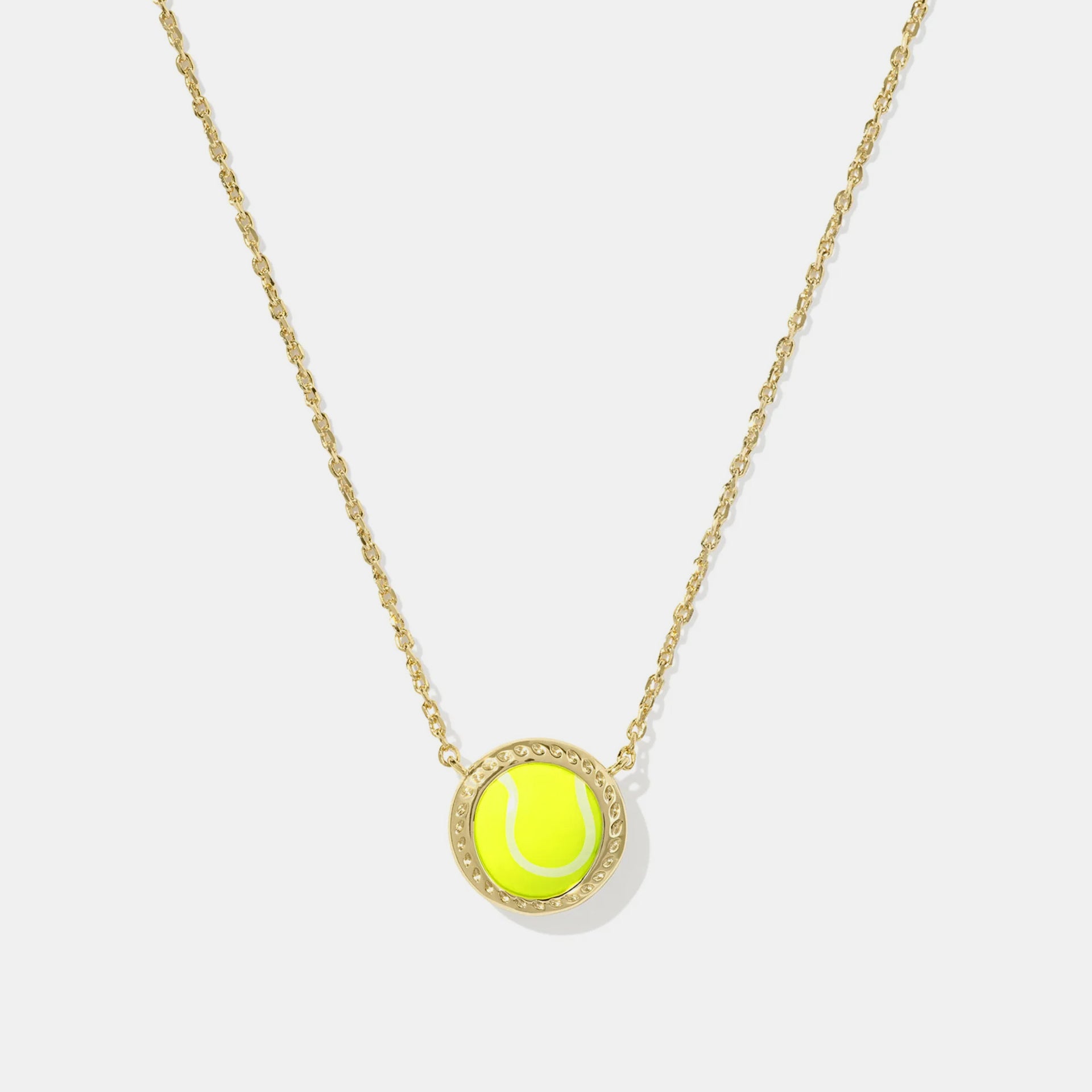 Sporty Element Resin Necklace