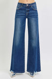 RISEN Full Size Mid Rise Wide Jeans Plus Size