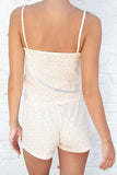 Printed V-Neck Cami and Shorts Set
