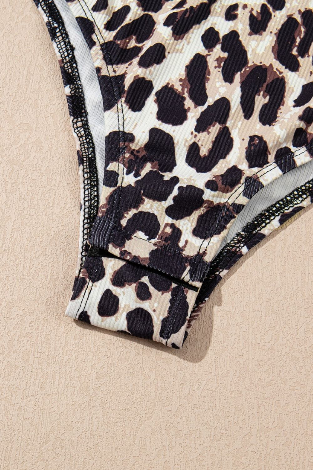 Leopard Sleeveless Bodysuit
